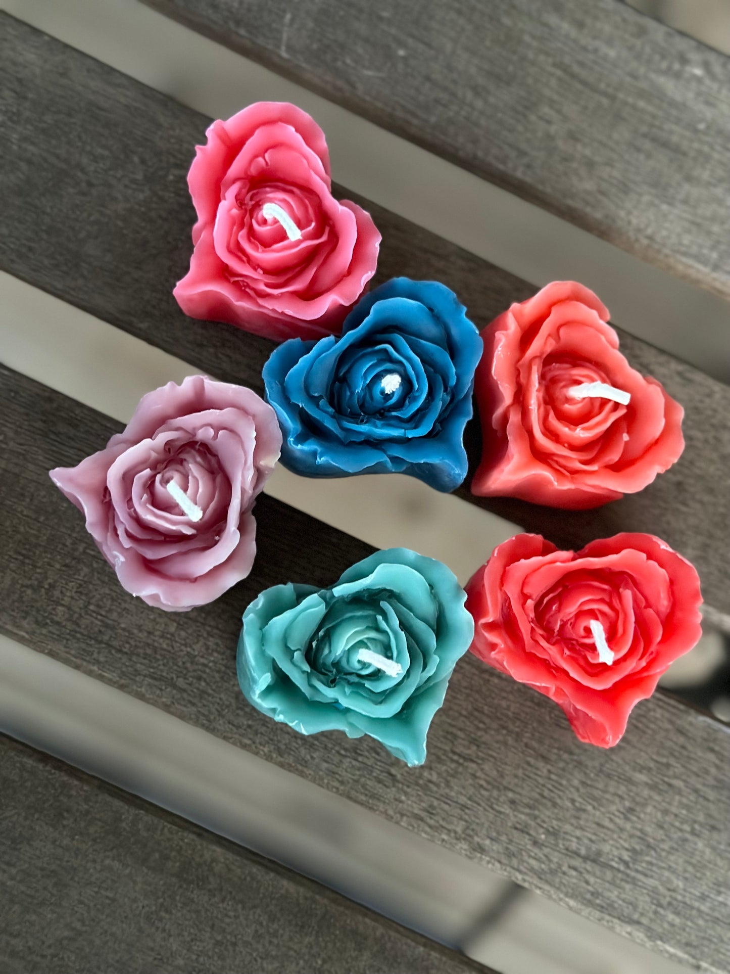 100% Beeswax Rose